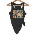 Twinning With My Teacher Bestie Twin Day Matching For Men Women Kids Flowy Tank, novelty gifts, funny gifts Twinning With My Teacher Bestie Twin Day Matching For Men Women Kids Flowy Tank, novelty gifts, funny gifts