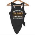 University Of I'm Done Teacher Retirement 2025 Flowy Tank, novelty gifts, funny gifts University Of I'm Done Teacher Retirement 2025 Flowy Tank, novelty gifts, funny gifts