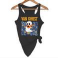 Van Ghost Art Teacher Halloween Van Gogh Starry Night Flowy Tank, novelty gifts, funny gifts