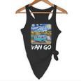 Van Go Retro Vanlife Art Teacher Flowy Tank, novelty gifts, funny gifts Van Go Retro Vanlife Art Teacher Flowy Tank, novelty gifts, funny gifts