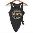 Vintage I Survived 67 Days Of School Teachers Students Flowy Tank, novelty gifts, funny gifts