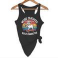 Weird Teachers Build Character Teacher Flowy Tank, novelty gifts, funny gifts Weird Teachers Build Character Teacher Flowy Tank, novelty gifts, funny gifts