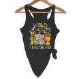 Wild About Teaching Safari Jungle School Teacher Flowy Tank, novelty gifts, funny gifts Wild About Teaching Safari Jungle School Teacher Flowy Tank, novelty gifts, funny gifts