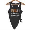 Wild About Teaching Teacher Lover Animals Leopard Zebra Flowy Tank, novelty gifts, funny gifts Wild About Teaching Teacher Lover Animals Leopard Zebra Flowy Tank, novelty gifts, funny gifts