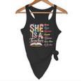 Women Bible Verse Christian Teacher God Says Back To School Flowy Tank, novelty gifts, funny gifts