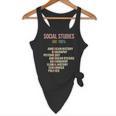 World History Classroom Social Studies History Teacher Flowy Tank, novelty gifts, funny gifts