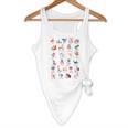 American Sign Language For Teachers ASL Alphabet Flowy Tank, novelty gifts, funny gifts