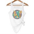 Back To School Groovy Teacher 1st First Grade Crew Squad Flowy Tank, novelty gifts, funny gifts Back To School Groovy Teacher 1st First Grade Crew Squad Flowy Tank, novelty gifts, funny gifts
