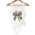 Back To School Hello Fifth Grade Teacher Coquette Pencil Bow Flowy Tank, novelty gifts, funny gifts