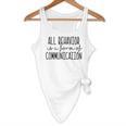 All Behavior Is A Form Of Communication SPED Teacher Autism Men Women Flowy Tank, novelty gifts, funny gifts