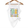 Braille Teacher Of The Visually Impaired Groovy VI Teacher Flowy Tank, novelty gifts, funny gifts