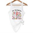 Can't Talk Right Now Doing Teacher Stuff Teacher Stuff Flowy Tank, novelty gifts, funny gifts