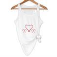 Christmas Candy Cane Work Of Heart Fourth 4th Grade Teacher Flowy Tank, novelty gifts, funny gifts Christmas Candy Cane Work Of Heart Fourth 4th Grade Teacher Flowy Tank, novelty gifts, funny gifts