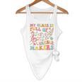 My Class Is Full Of Treble Makers Funny Music Teacher Groovy Men Women Girls Kids Flowy Tank, novelty gifts, funny gifts