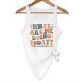 What Are We Doing Today Physical Education PE Teacher Women Flowy Tank, novelty gifts, funny gifts What Are We Doing Today Physical Education PE Teacher Women Flowy Tank, novelty gifts, funny gifts