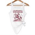 Elopement Wrangler Teacher ABA Behavior Support Cowboy Flowy Tank, novelty gifts, funny gifts