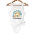 Future Teacher Cute Rainbow Leopard Teacher Outfit For Men Women Girls Kids Flowy Tank, novelty gifts, funny gifts Future Teacher Cute Rainbow Leopard Teacher Outfit For Men Women Girls Kids Flowy Tank, novelty gifts, funny gifts