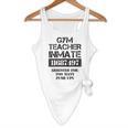 Halloween Gym Teacher Prisoner Costume Flowy Tank, novelty gifts, funny gifts Halloween Gym Teacher Prisoner Costume Flowy Tank, novelty gifts, funny gifts