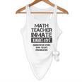 Halloween Math Teacher Prisoner Costume Flowy Tank, novelty gifts, funny gifts