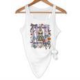 Halloween Skeleton Teacher I'Ll Just Wait Until It's Quiet Flowy Tank, novelty gifts, funny gifts Halloween Skeleton Teacher I'Ll Just Wait Until It's Quiet Flowy Tank, novelty gifts, funny gifts