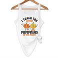 Halloween Teacher I Teach The Cutest Pumpkins In The Patch Flowy Tank, novelty gifts, funny gifts