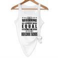 High School Teacher Personalized Flowy Tank, novelty gifts, funny gifts