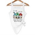 It's Fine We'Re Fine Gnome Pre-K Teacher Christmas Light For Men Women Flowy Tank, novelty gifts, funny gifts
