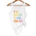 It's A Good Day To Make Art Artist Teacher Painter Flowy Tank, novelty gifts, funny gifts It's A Good Day To Make Art Artist Teacher Painter Flowy Tank, novelty gifts, funny gifts