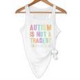 Kids AUTISM IS NOT A TRAGEDY IGNORANCE IS Proud Teacher Crew Flowy Tank, novelty gifts, funny gifts