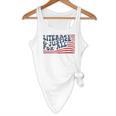 Literacy Justice For All Teacher Flowy Tank, novelty gifts, funny gifts Literacy Justice For All Teacher Flowy Tank, novelty gifts, funny gifts