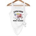 Little Miss Music Teacher Music Teacher Team Flowy Tank, novelty gifts, funny gifts