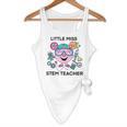 Little Miss Stem Teacher Flowy Tank, novelty gifts, funny gifts Little Miss Stem Teacher Flowy Tank, novelty gifts, funny gifts