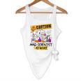 Mad Scientist Halloween Costume Science Teacher Flowy Tank, novelty gifts, funny gifts