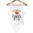 Make Mark Paintbrush International Dot Day Art Teacher Flowy Tank, novelty gifts, funny gifts