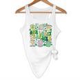 One Lucky Teacher St Patrick's Day Irish Teacher Lucky Era Flowy Tank, novelty gifts, funny gifts