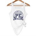 PE Teacher Living That PE Life Physical Education Teacher Flowy Tank, novelty gifts, funny gifts
