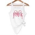 Preppy Pre k Back To School Pre-k Teachers Girls Cute Bow Flowy Tank, novelty gifts, funny gifts Preppy Pre k Back To School Pre-k Teachers Girls Cute Bow Flowy Tank, novelty gifts, funny gifts