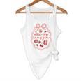 Preschool Pre-K Is My Jam Strawberry Girl Teacher Kids Flowy Tank, novelty gifts, funny gifts