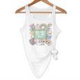 Retro Hooray It's Art Day Art Teacher Back To School Women Flowy Tank, novelty gifts, funny gifts