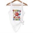 Retro Teaching Is My Superpower Apple Teacher Appreciation Flowy Tank, novelty gifts, funny gifts Retro Teaching Is My Superpower Apple Teacher Appreciation Flowy Tank, novelty gifts, funny gifts