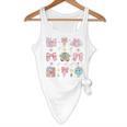 School Pencils And Bows Teacher Bow Coquette Pencil Girls Flowy Tank, novelty gifts, funny gifts School Pencils And Bows Teacher Bow Coquette Pencil Girls Flowy Tank, novelty gifts, funny gifts