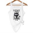 Science Teacher Appreciation Merch -Adults -Youth Grey Classic Fit Modern Science Theme Cartoon Flowy Tank, novelty gifts, funny gifts