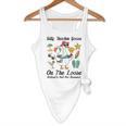 Silly Teacher Goose On The Loose School Out Summer Women Men Flowy Tank, novelty gifts, funny gifts