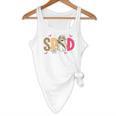 Sped Teacher Halloween Ghost Special Education Preppy Fall Flowy Tank, novelty gifts, funny gifts Sped Teacher Halloween Ghost Special Education Preppy Fall Flowy Tank, novelty gifts, funny gifts