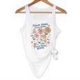 Teach Them Love Them Watch Them Grow Retro Teacher Floral Flowy Tank, novelty gifts, funny gifts
