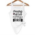 Teacher Off Duty Promoted To Stay At Home Dog Mom Tshirt Men Women Flowy Tank, novelty gifts, funny gifts Teacher Off Duty Promoted To Stay At Home Dog Mom Tshirt Men Women Flowy Tank, novelty gifts, funny gifts