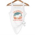 Teaching Is A Walk In The Park Teacher T-Rex Retro Flowy Tank, novelty gifts, funny gifts Teaching Is A Walk In The Park Teacher T-Rex Retro Flowy Tank, novelty gifts, funny gifts