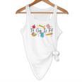 TGIF Teacher Alphabet Kindergarten Teacher Appreciation Flowy Tank, novelty gifts, funny gifts