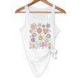 TK Vibes Back To School TK Girl Kid TK Team TK Teacher Women Flowy Tank, novelty gifts, funny gifts