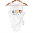 Women Art Teacher Back To School Artist Primary Color Theory Flowy Tank, novelty gifts, funny gifts Women Art Teacher Back To School Artist Primary Color Theory Flowy Tank, novelty gifts, funny gifts